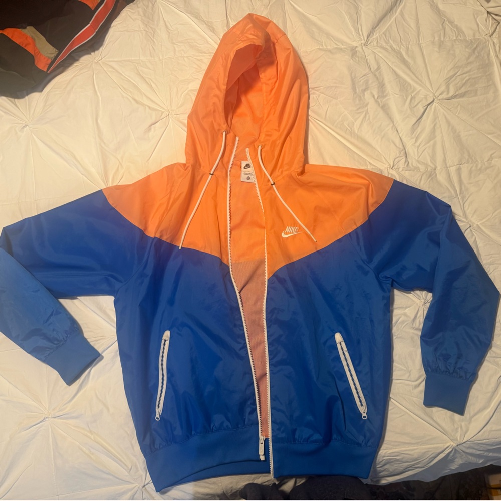 Vintage Nike Vibrant Orange Windbreaker
